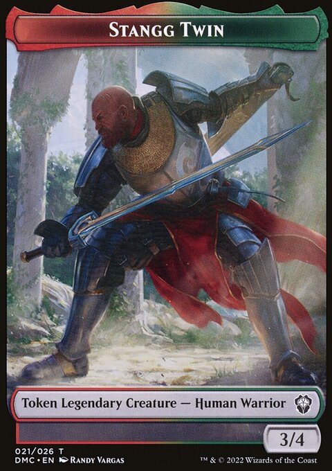 Stangg Twin Token [Dominaria United Commander Tokens]