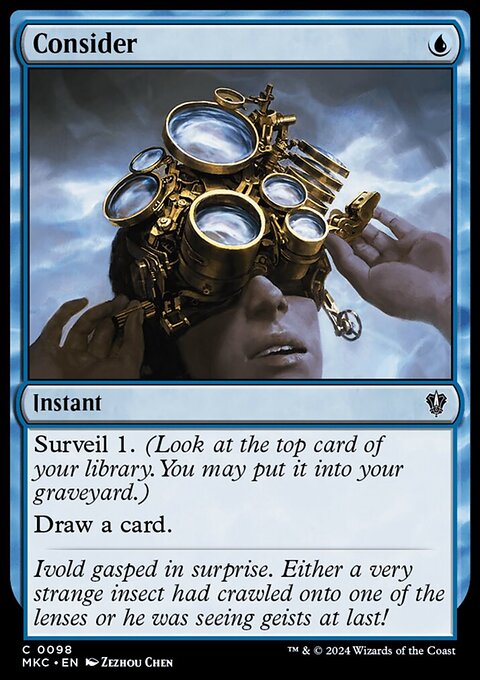 Consider [Murders at Karlov Manor Commander]