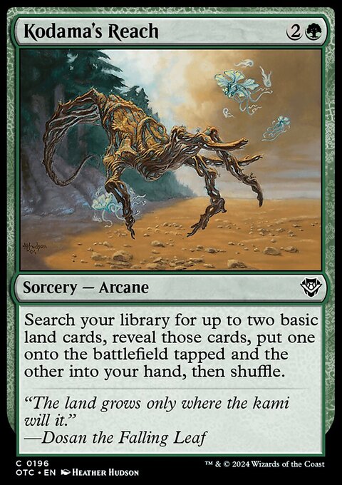 Kodama's Reach [Outlaws of Thunder Junction Commander]