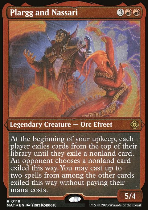 Plargg and Nassari (Foil Etched) [March of the Machine: The Aftermath]