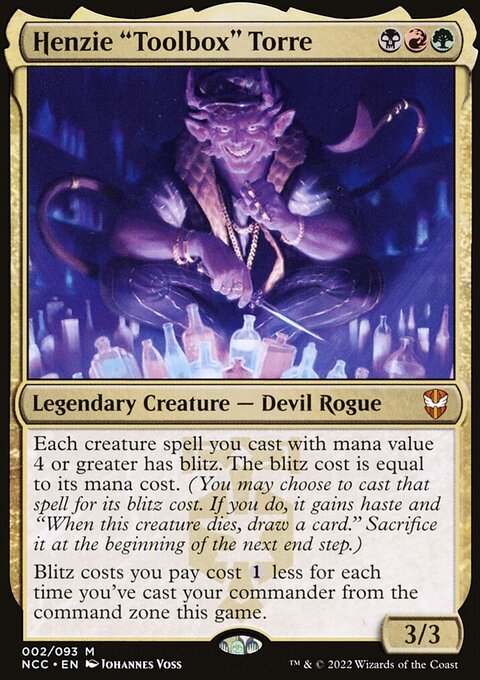 Henzie "Toolbox" Torre [Streets of New Capenna Commander]