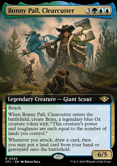 Bonny Pall, Clearcutter (Extended Art) [Outlaws of Thunder Junction]