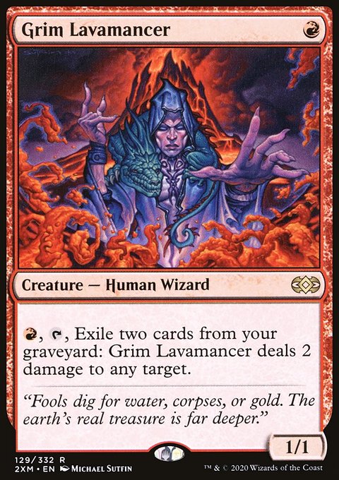 Grim Lavamancer [Double Masters]