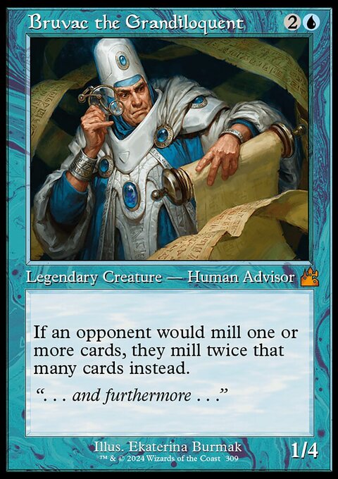 Bruvac the Grandiloquent (Retro) (Serialized) [Ravnica Remastered]