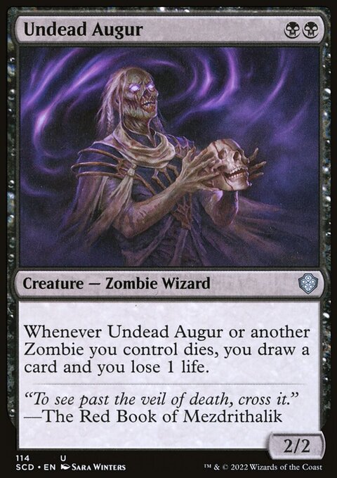 Undead Augur [Starter Commander Decks]