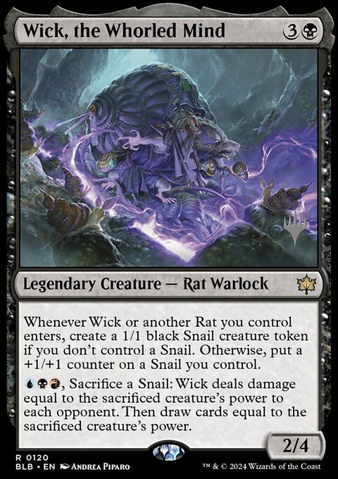 Wick, the Whorled Mind [Bloomburrow Prerelease Promos]