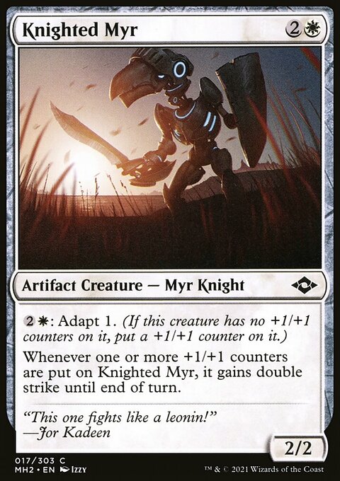 Knighted Myr [Modern Horizons 2]