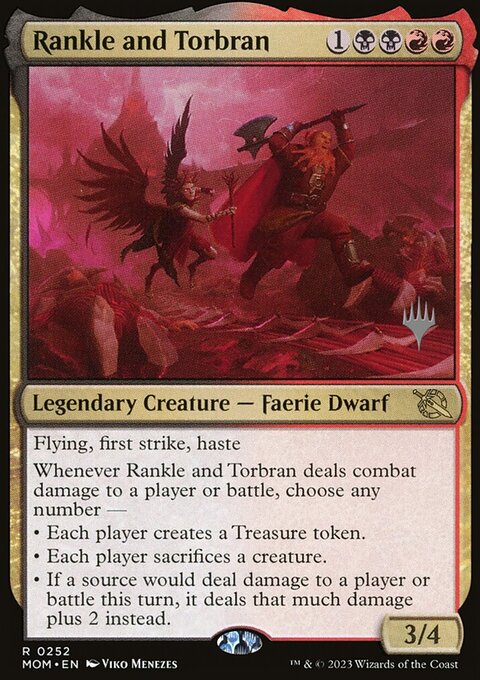 Rankle and Torbran (Promo Pack) [March of the Machine Promos]