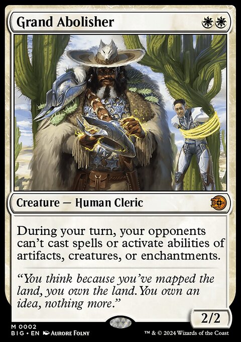 Grand Abolisher [Outlaws of Thunder Junction: The Big Score]