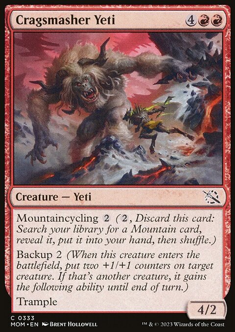 Cragsmasher Yeti [March of the Machine]