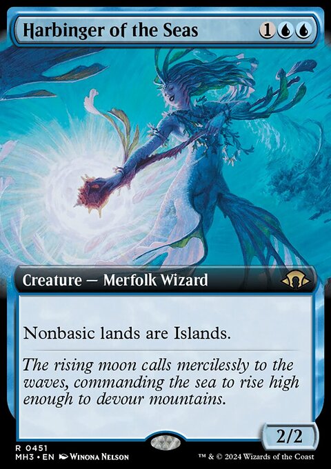 Harbinger of the Seas (Extended Art) [Modern Horizons 3]