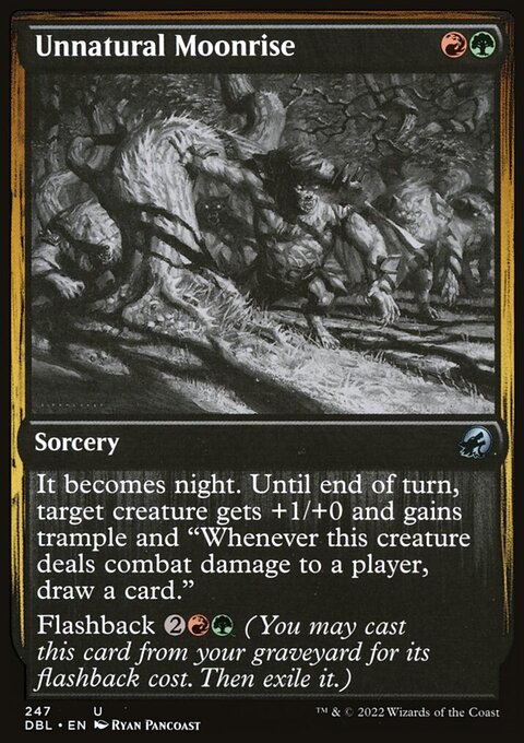 Unnatural Moonrise [Innistrad: Double Feature]
