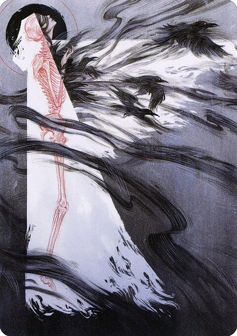 Tendrils of Agony Art Card [Strixhaven: School of Mages Art Series]