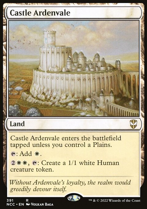 Castle Ardenvale [Streets of New Capenna Commander]