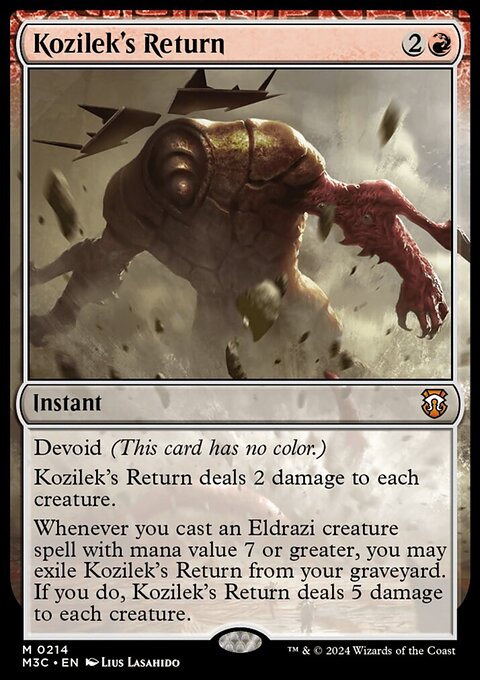 Kozilek's Return [Modern Horizons 3 Commander]