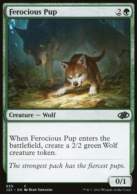 Ferocious Pup [Jumpstart 2022]