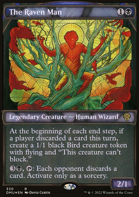 The Raven Man (Showcase Textured) [Dominaria United]