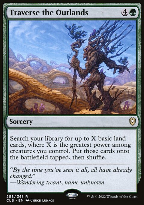 Traverse the Outlands [Commander Legends: Battle for Baldur's Gate]