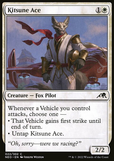 Kitsune Ace [Kamigawa: Neon Dynasty]