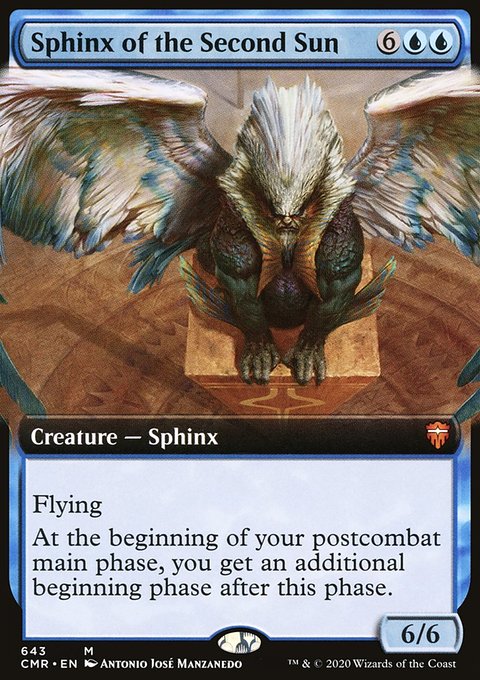 Sphinx of the Second Sun (Extended Art) [Commander Legends]