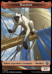 Ragavan // Treasure Double-Sided Token [The Lost Caverns of Ixalan Commander Tokens]