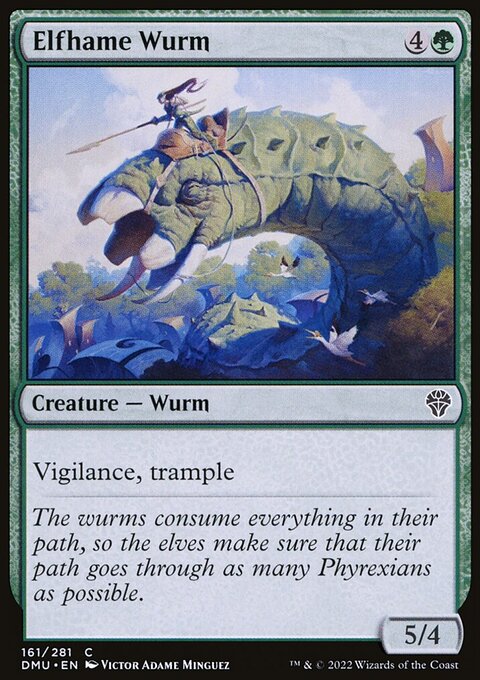 Elfhame Wurm [Dominaria United]