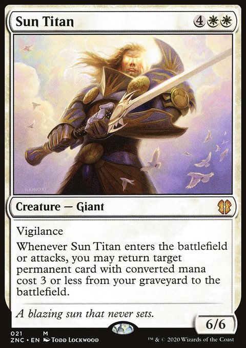 Sun Titan [Zendikar Rising Commander]