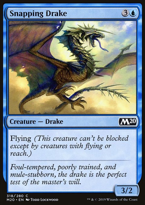 Snapping Drake [Core Set 2020]