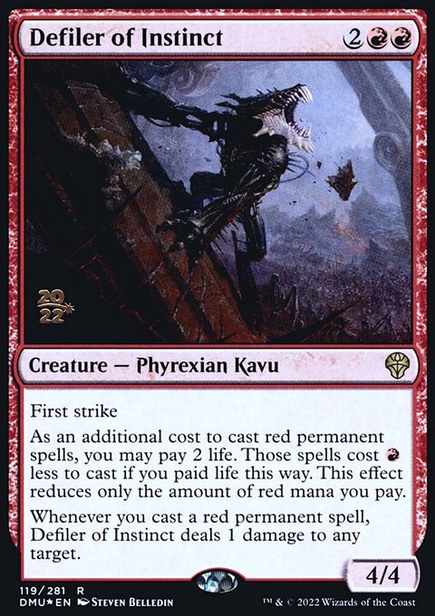 Defiler of Instinct [Dominaria United Prerelease Promos]