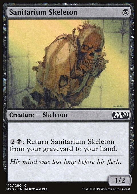 Sanitarium Skeleton [Core Set 2020]