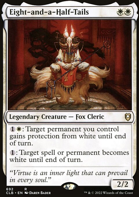 Eight-and-a-Half-Tails [Commander Legends: Battle for Baldur's Gate]
