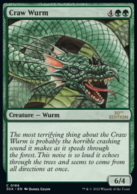 Craw Wurm [30th Anniversary Edition]