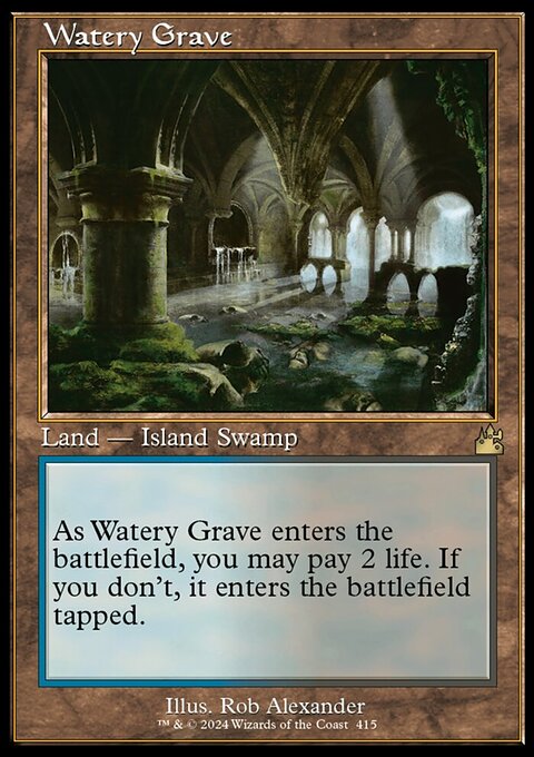 Watery Grave (Retro) [Ravnica Remastered]