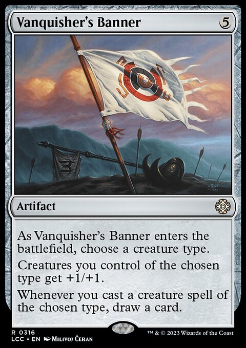 Vanquisher's Banner [The Lost Caverns of Ixalan Commander]