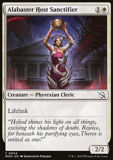 Alabaster Host Sanctifier [March of the Machine]