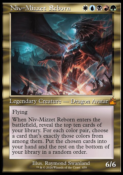 Niv-Mizzet Reborn (Retro Frame) [Ravnica Remastered]