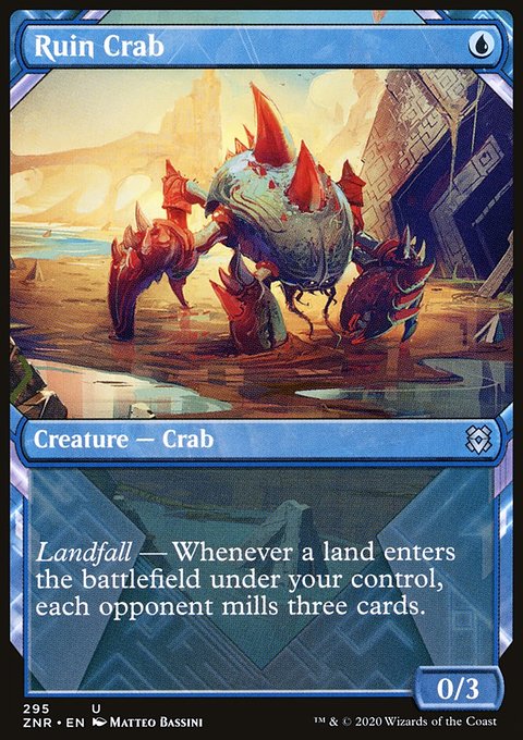 Ruin Crab (Showcase) [Zendikar Rising]