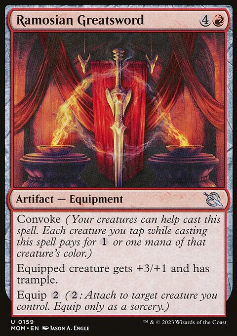 Ramosian Greatsword [March of the Machine]