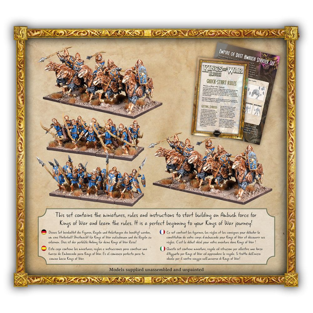 Kings of War - Empire of Dust Ambush Starter Set