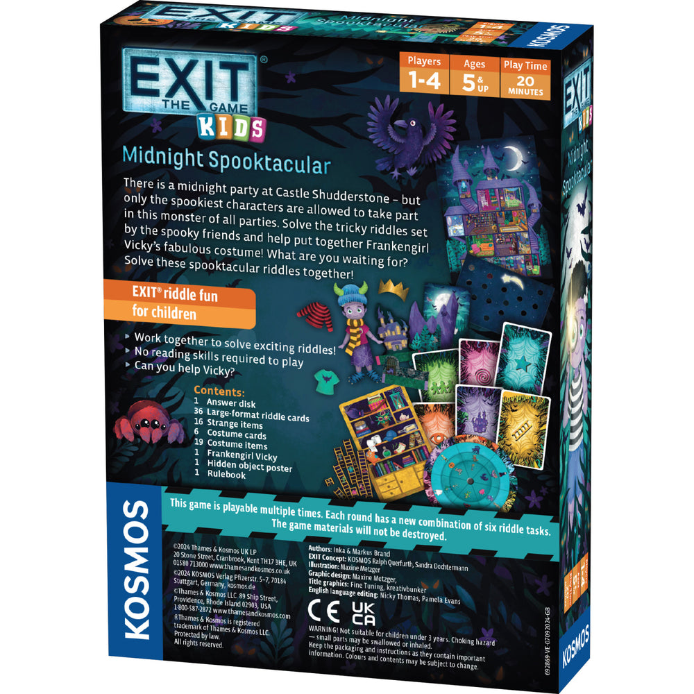 Exit the Game Kids Midnight Spooktacular
