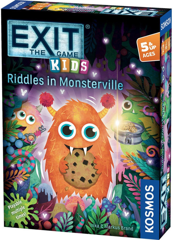 Exit the Game Kids Riddles in Monsterville