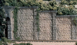 Woodland Scenics HO Scale 1:87 Retaining Wall Cut Stone 3EA