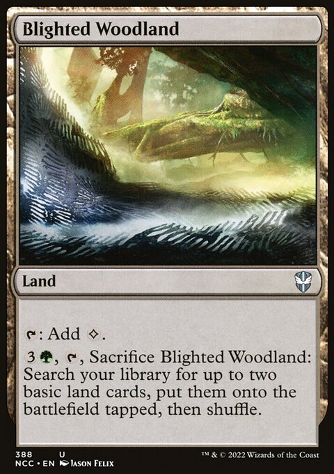 Blighted Woodland [Streets of New Capenna Commander]