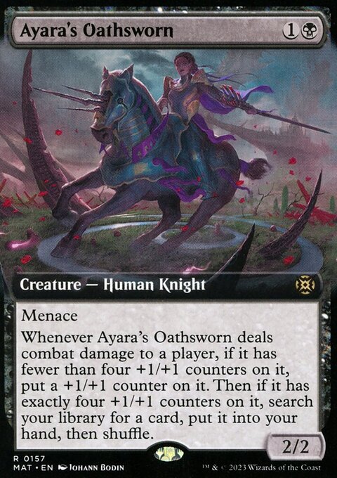 Ayara's Oathsworn (Extended Art) [March of the Machine: The Aftermath]