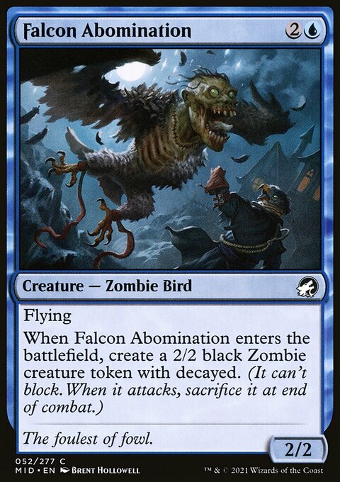 Falcon Abomination [Innistrad: Midnight Hunt]
