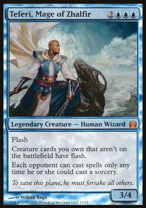 Teferi, Mage of Zhalfir [From the Vault: Legends]