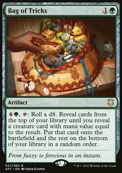 Bag of Tricks [Dungeons & Dragons: Adventures in the Forgotten Realms Commander]