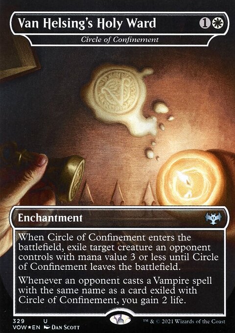 Circle of Confinement - Van Helsing's Holy Ward [Innistrad: Crimson Vow]