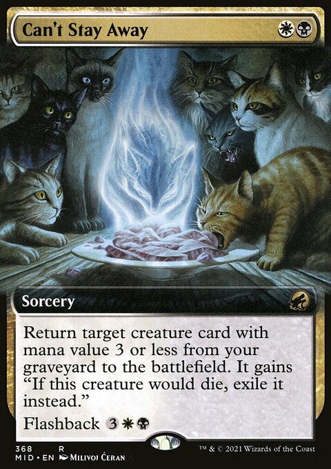 Can't Stay Away (Extended Art) [Innistrad: Midnight Hunt]