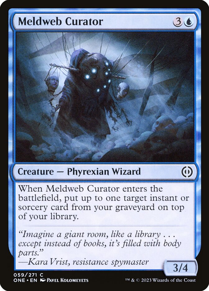 Meldweb Curator [Phyrexia: All Will Be One]